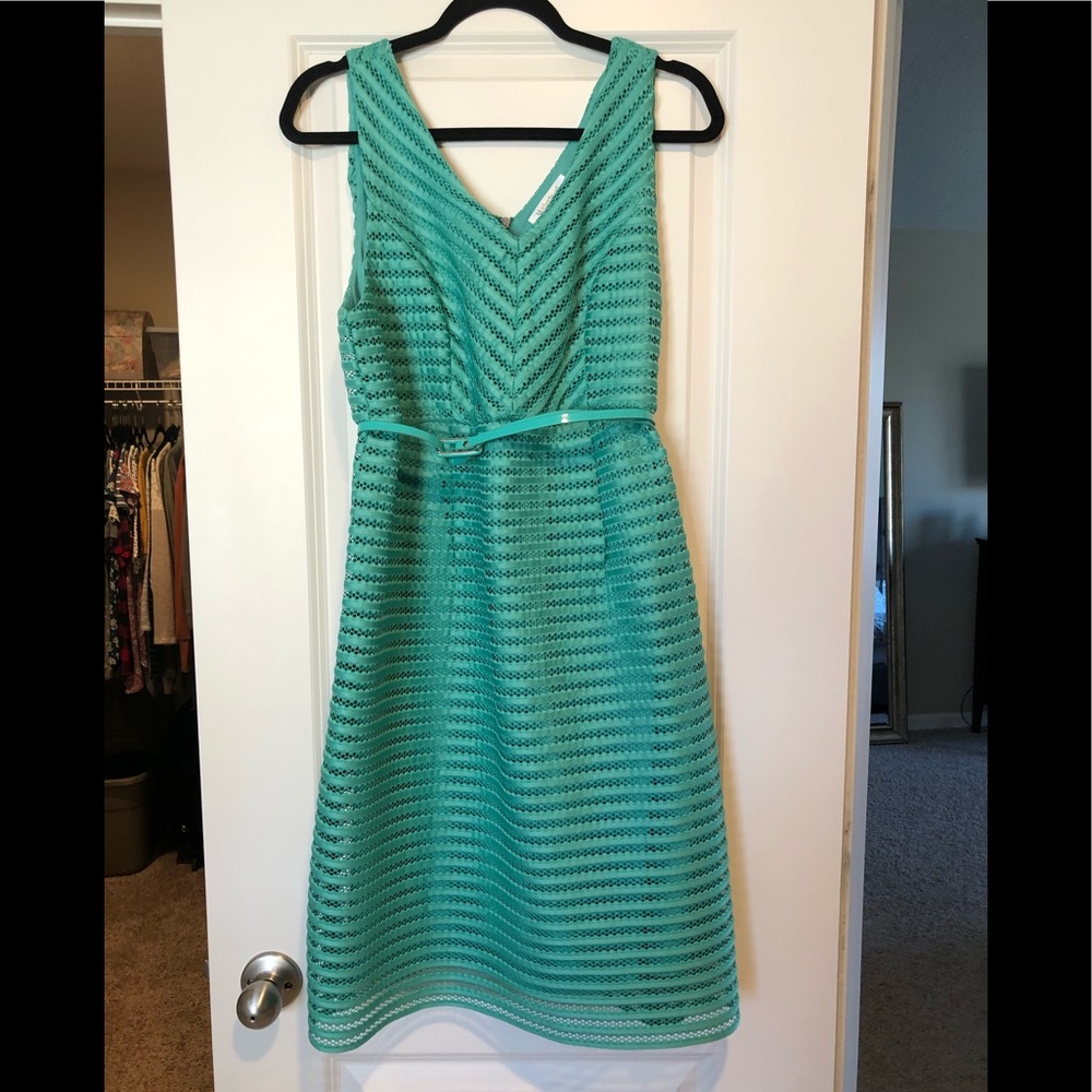 Teal Motherhood Maternity L dress
